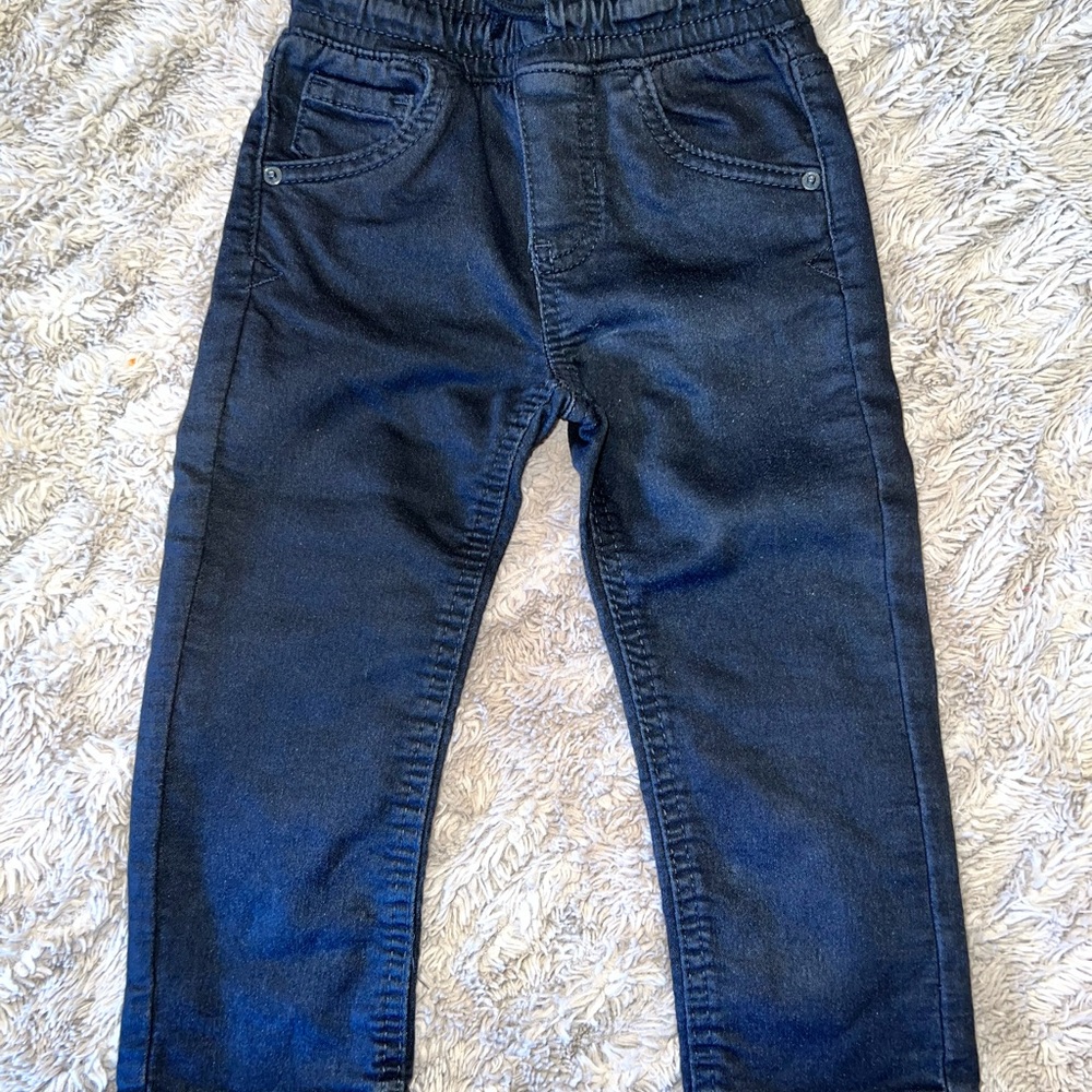 Kids Black Denim Jeans